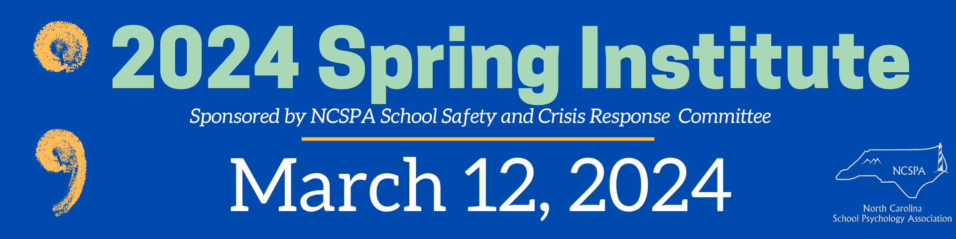 Spring Institute header - March 12, 2024