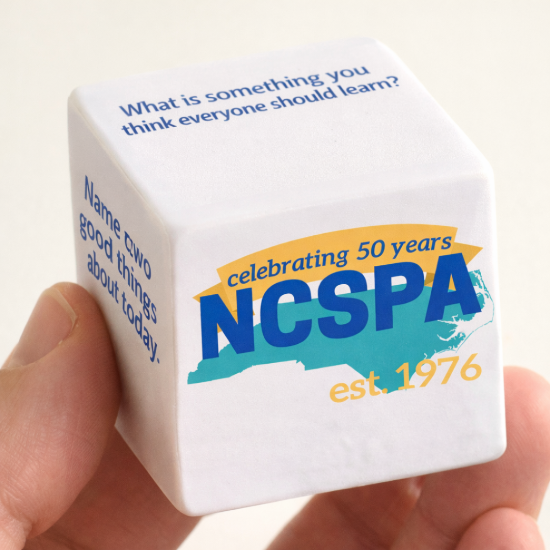 NCSPA Conversation Cube example