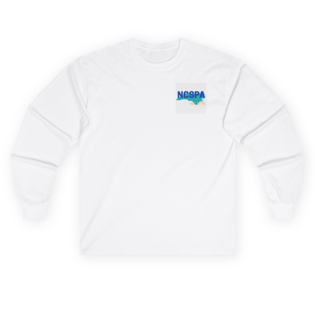 Image of an NCSPA 50th Long-sleeve T-shirt