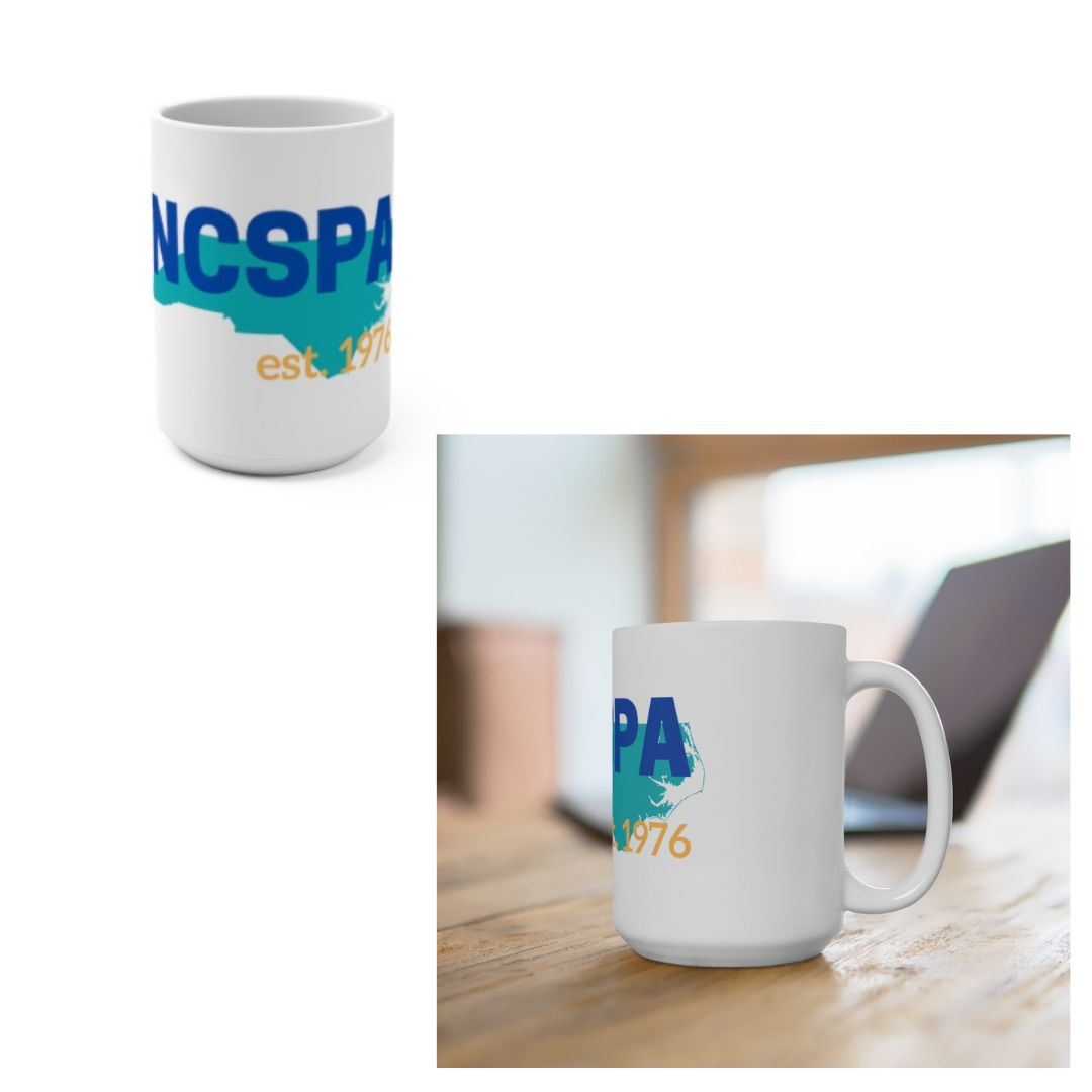 NCSPA 50th anniversary mug