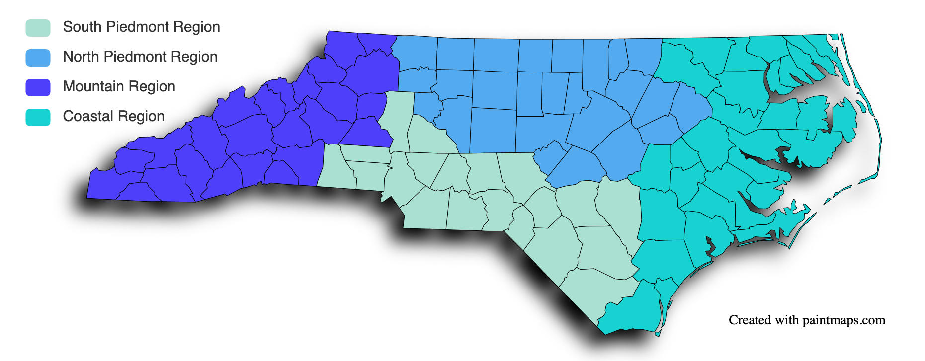 NCSPA Regions