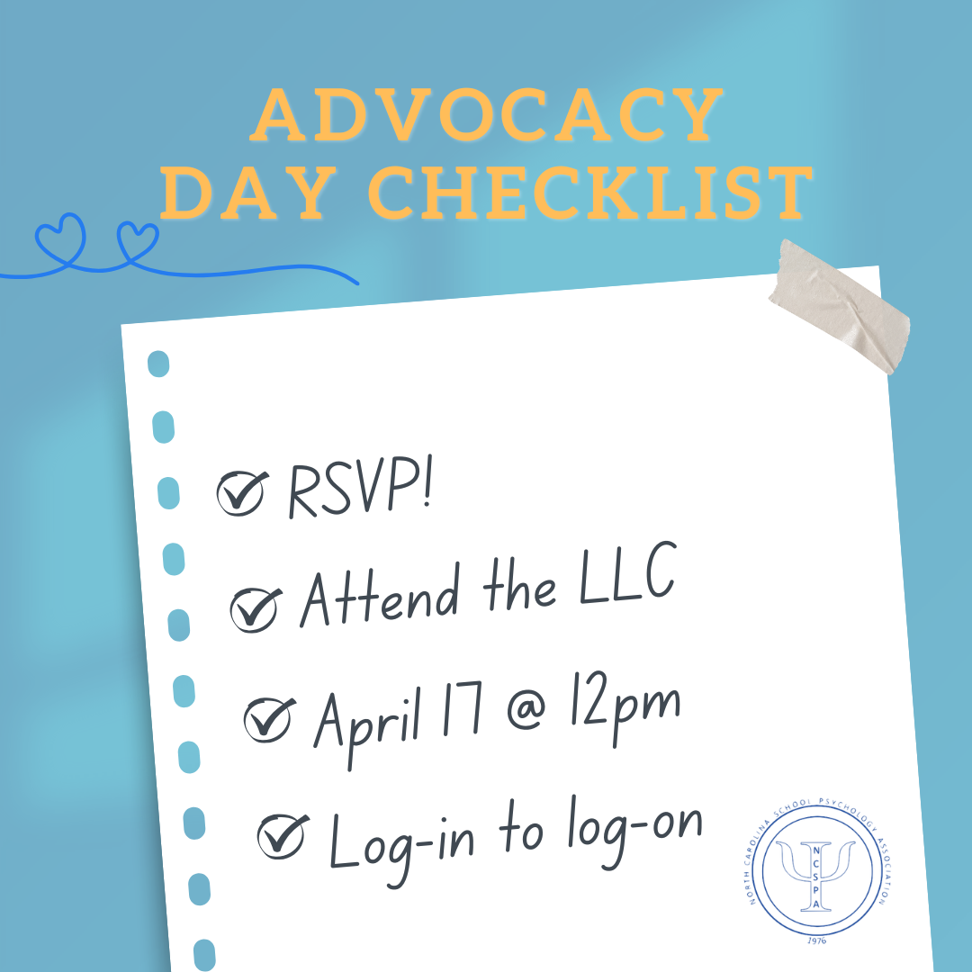 April LLC: Advocacy Day Prep - April 17 @ 12pm